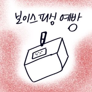 보이스피싱 사기 수법과 대처법을 설명하고 개인정보 유출 방지를 위한 보안 스탬프를 추천하는 -drawing-woolim 일러스트 썸네일