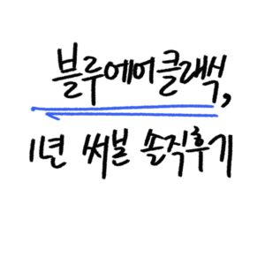 블루에어클래식 삼성 공기청정기 사용 후기