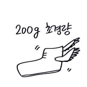 아이더, 르꼬끄, 블랙야크 등 주요 브랜드의 초경량 워킹화 및 트레일 러닝화 특징과 무게 정보를 설명하는 woolim의 가이드 일러스트