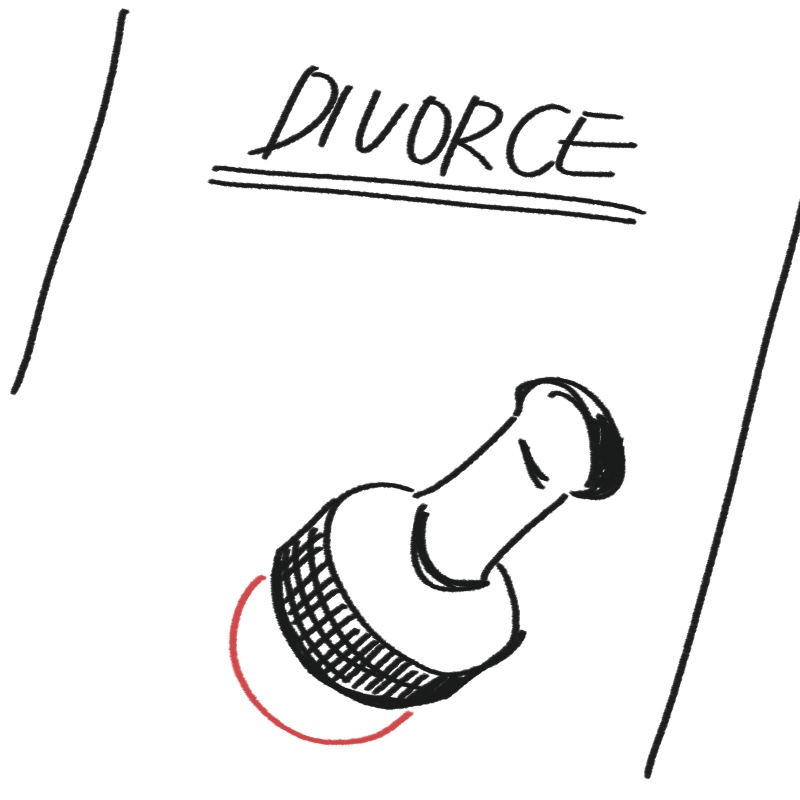 황혼이혼 뜻 증가 이유 30년 이상 부부 2025 이혼 통계 가부장제 자녀독립 woolim 직접 그린 일러스트