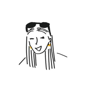 울림(woolim)이 직접 드로잉한 트럼프 손녀 카이 트럼프의 에레혼 쇼핑 논란과 비밀경호국 동행 장면을 담은 일러스트레이션