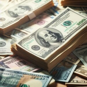 자산증식을 위한 달러 이미지