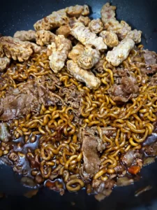 홈쿡 레시피, 짜장면과 탕수육 직접 요리