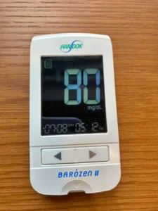 당뇨 초기증상 가이드, 혈당기 모습